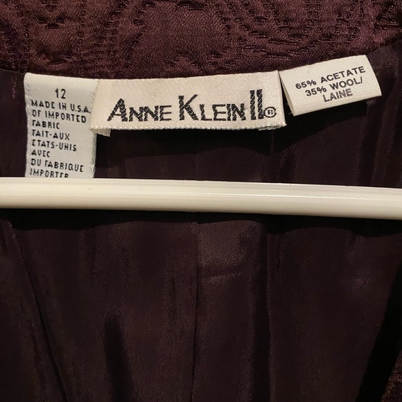Beautiful Vintage Anne Klein II Vest.  Size 12 - Picture 5 of 5